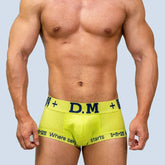 D.M Men's Boxer Briefs Low Waist D.M UNDERWEAR